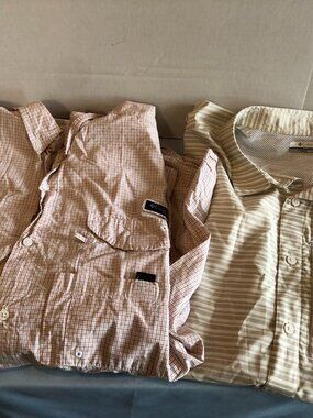 LOT of 2 XXL Shirts Columbia - SUPER BONEHEAD & OMNI SHADE